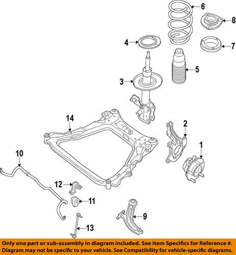 Nissan oem 402023ja0a brake-hub & bearing
