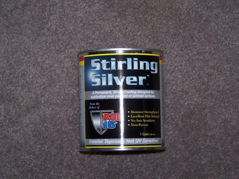Por-15 stirling silver quart
