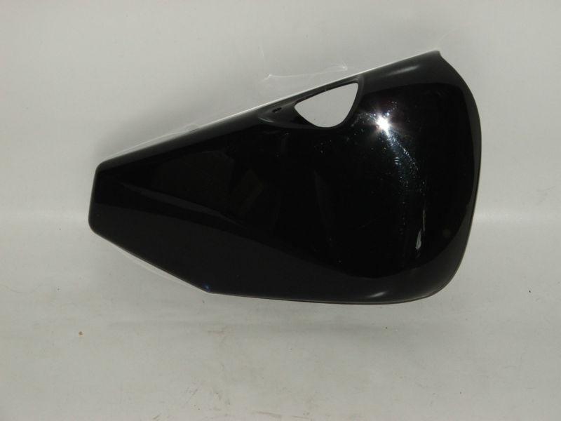 Right side oil tank cover for harley sportster gloss black