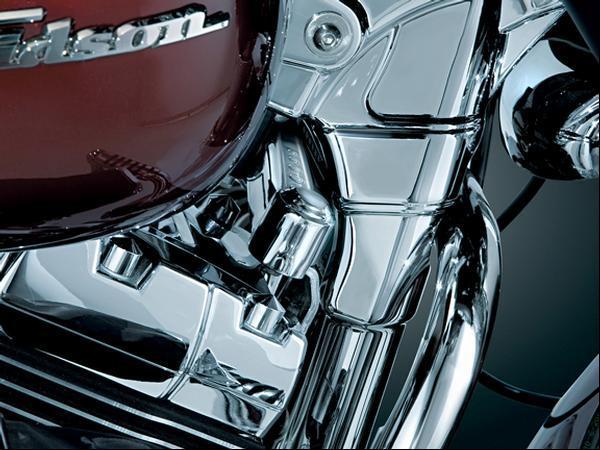 Harley davidson 2008-2012 road glide chrome steering link stabilizer cover