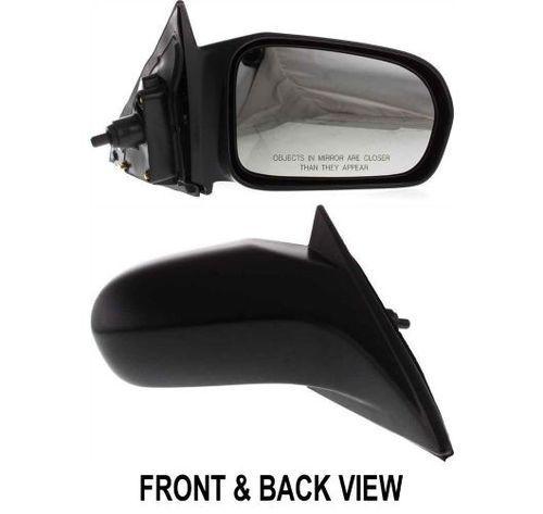 New manual right side mirror textured black passenger ho1321137 76200s5pa01
