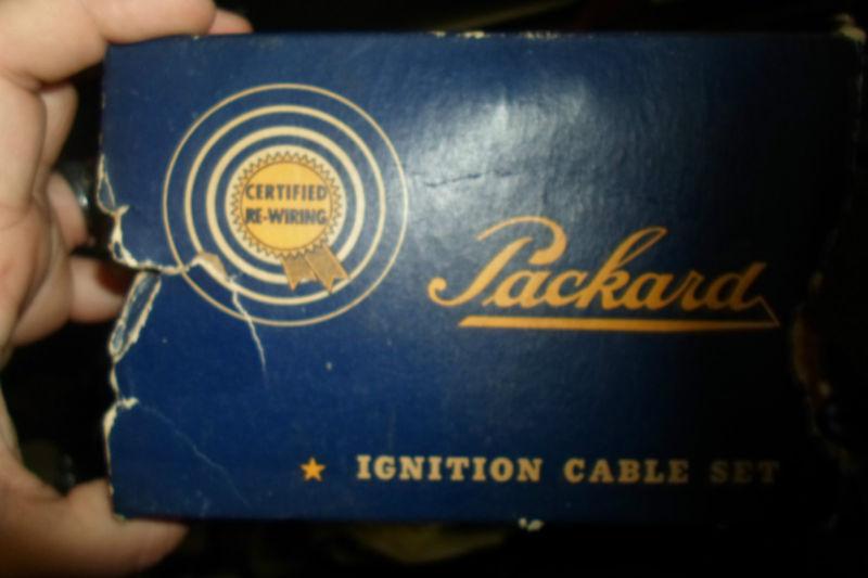 Rare vintage 1950s packard ignition cable set 456-g