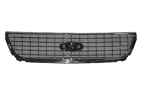 Replace fo1200445 - 04-07 ford freestar grille brand new van grill oe style