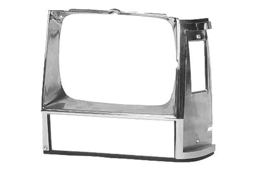 Replace ch2513109 - jeep cherokee rh passenger side headlight door brand new