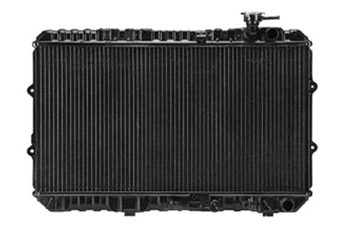 Replace rad930 - 84-85 honda civic radiator car oe style part new
