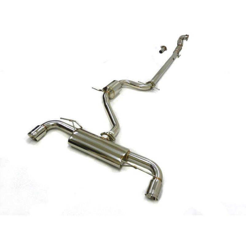 Obx exhaust system 09 + vw mk6 golf vi gti 2.0t exhaust system with down pipe
