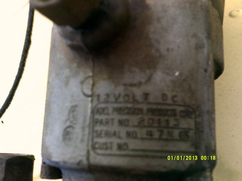 Navion adell fuel pump pn 20113