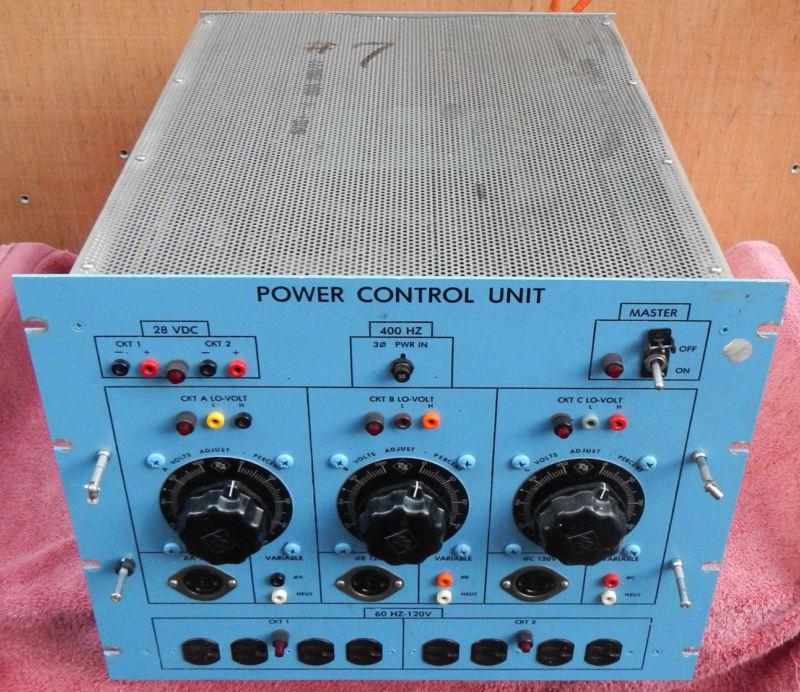  power control / supply unit for avionics test bench ?   boeing built?