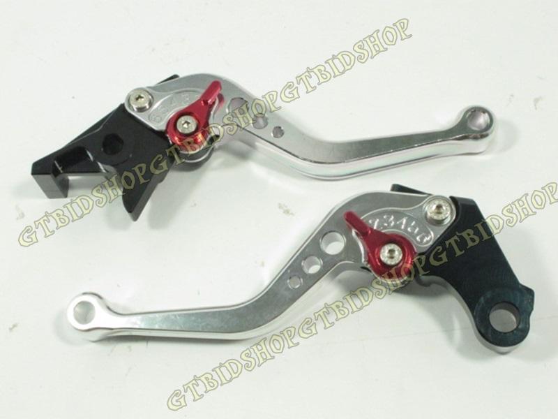Brake clutch lever for suzuki gsxr1000 k7 (2007-2008) silver red a