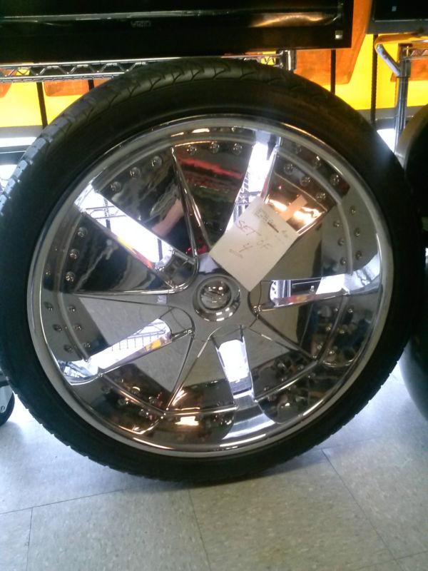 24" rims and cooper xst tires