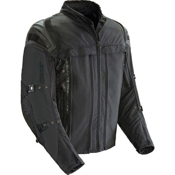 Black xxxl joe rocket rasp 2.0 textile jacket