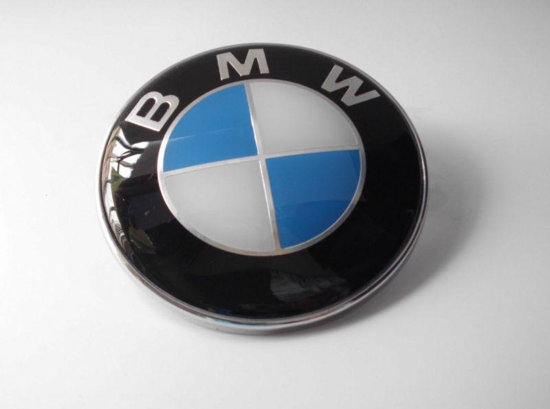 New 82mm for bmw hood trunk emblem logo badge m x z 1 3 5 6 7 series with pin