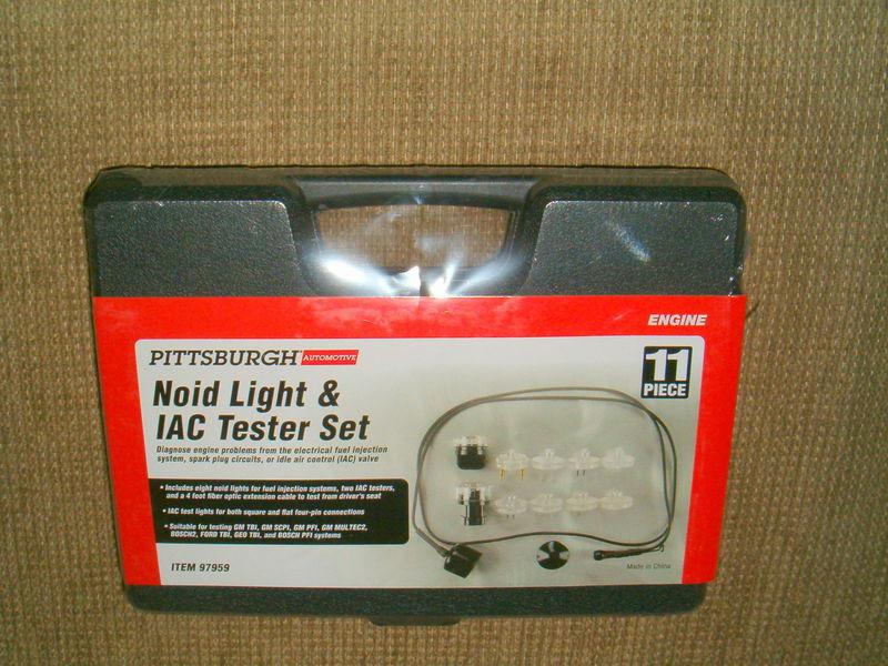 11 piece noid light and iac tester set - pittsburgh automotive upc: 792363979597