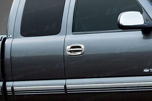 Ses trims ti-dh-506-2 99-06 chevy silverado door handle covers truck chrome trim