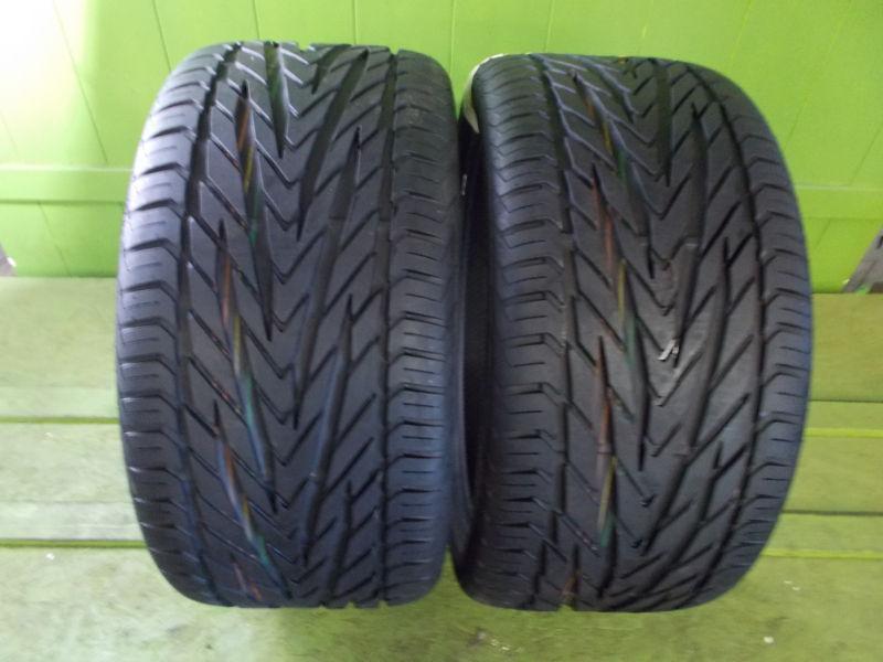 Pair of general exclaim uhp tires 275/30/19r 96w tread 9/32 dot ~free shipping~