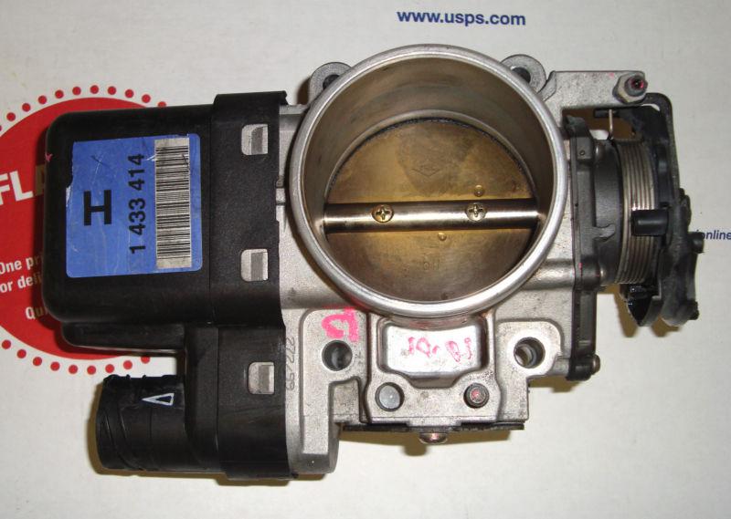 98-01 bmw e36 e39 e46 323i 328i 528i z3 throttle body 1 433 414 etm