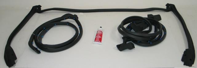 Corvette convertible body weatherstrip kit made in usa