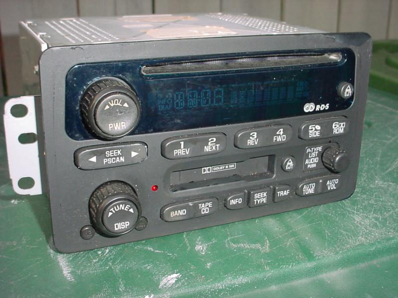 00-05 chevy cavalier impala malibu radio cd cassette factory oem 10324041 