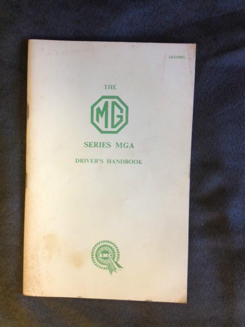 Original not re-print mga drivers handbook 8th edition excellent condition