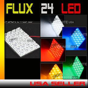 24-led flux  led light t10 168 ba9s festoon dome