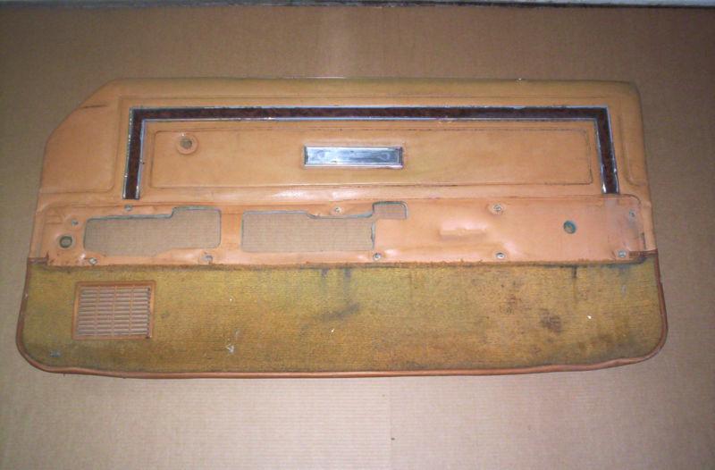 79  mercury  cougar  xr-7  right  door  panel    --check this out--