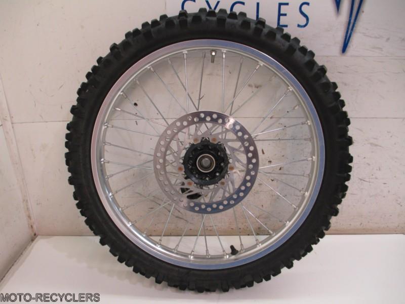 06 crf250r crf250 250r front wheel & tire disc rim #154-7839