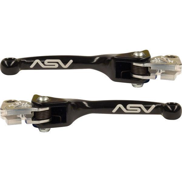 Black shorty asv inventions f3 series 4stroke lever w/hot start pairpack