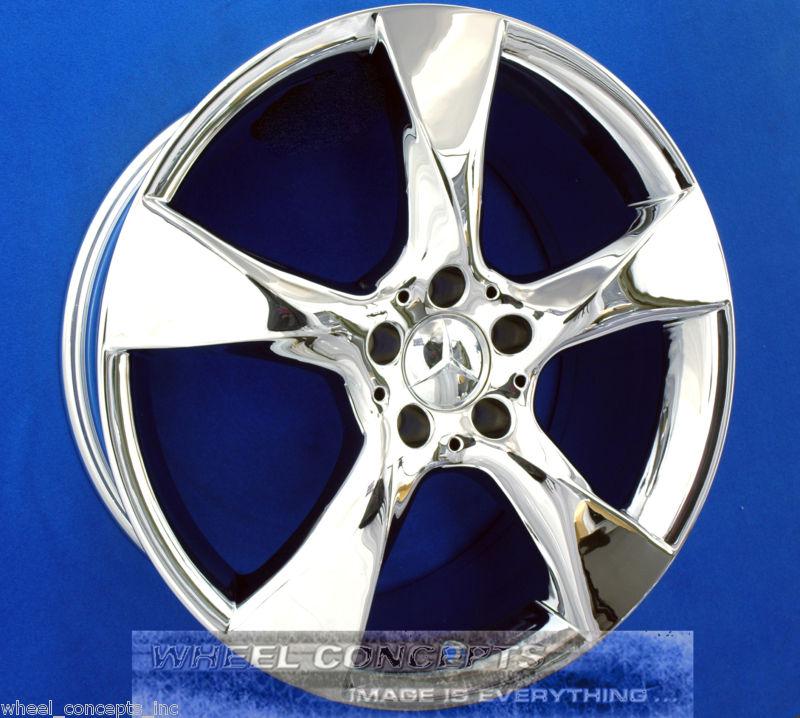 Mercedes cls550 19 inch chrome wheels factory oem 19" rims cls 550 new 218 body