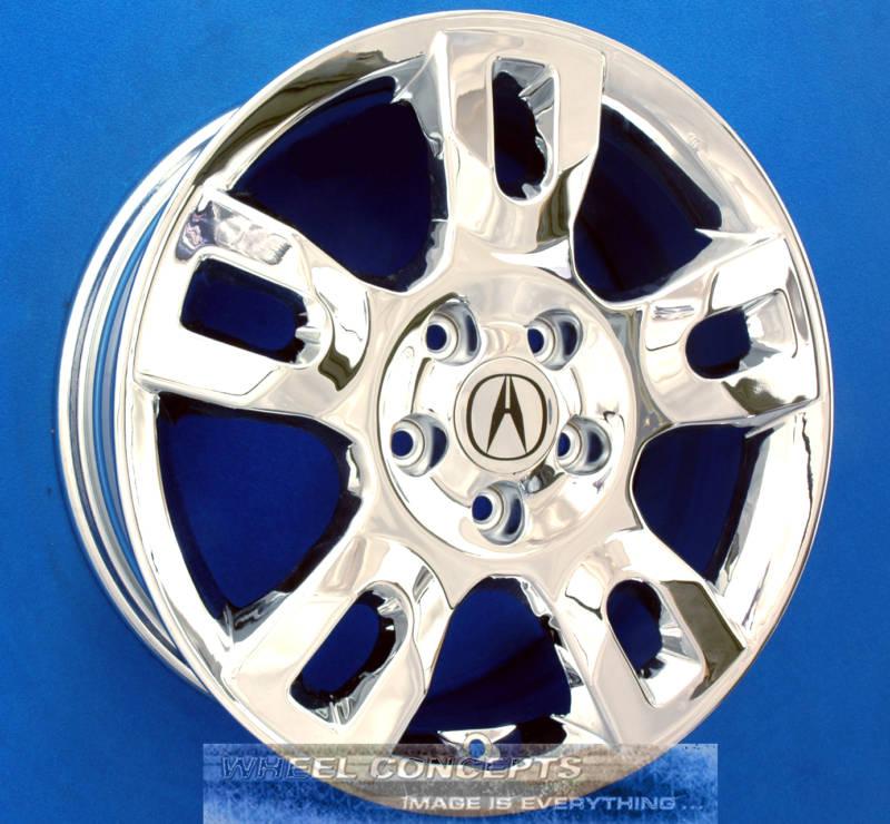 Acura mdx 17 inch chrome wheel exchange new chrome 17"