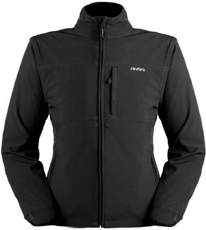 Mobile warming xl tall black classic softshell electric battery heated jacket