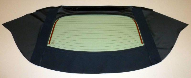 Solara 98-03 convertible rear defroster glass assembly - black cloth
