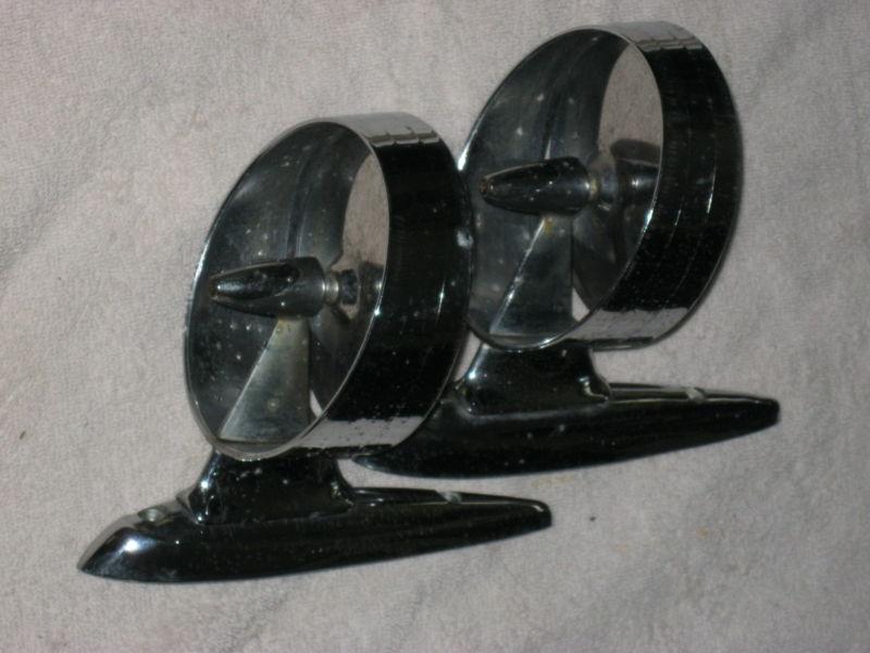 1958,1959,1960 ford t-bird,fairlane,galaxie,set of fomoco mirrors part #3119741
