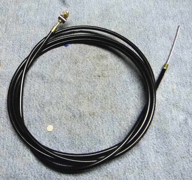 Chopper bobber extra long extended universal hd clutch or brake cable