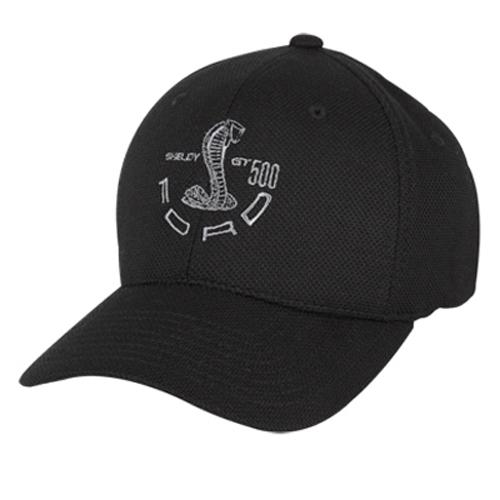 Ford mustang shelby gt500 black flex fit baseball cap, baseball hat + free gift