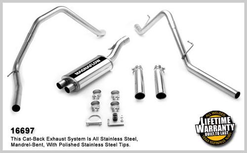 Magnaflow 16697 dodge truck ram 1500 truck stainless cat-back system exhaust