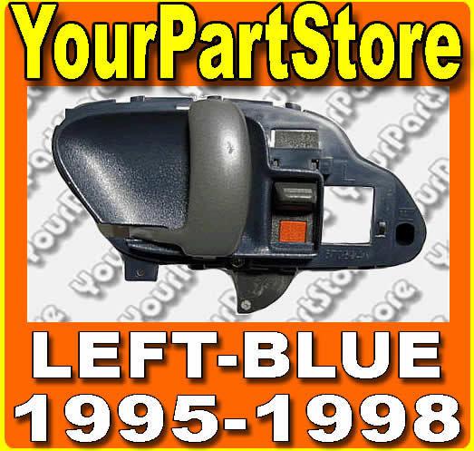 95 96 97 98 chevy gmc truck 95-99 suburban tahoe inside door handle left blue