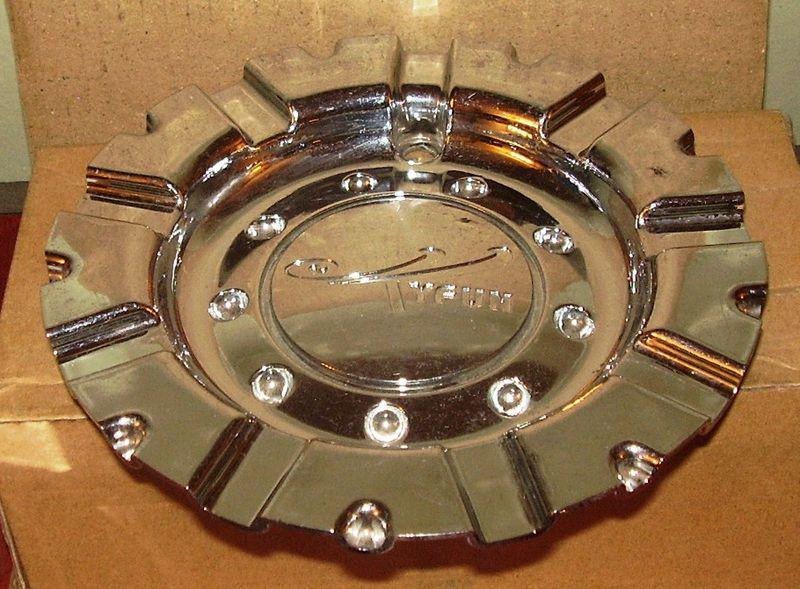 Tyfun wheels chrome custom wheel center cap #tw01101-cap (1)