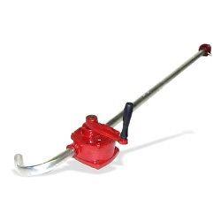 Heavy duty rotary hand pump perfect 55 gallon oil barrel suction pumping tool