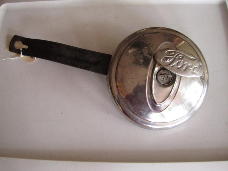 1935 ford script accessory locking spare tire lock wheel key works hurd 35