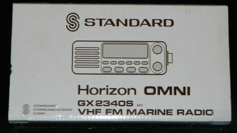 Purchase Standard Horizon Omni VHF FM Marine Radio GX2340S 25 watt 12