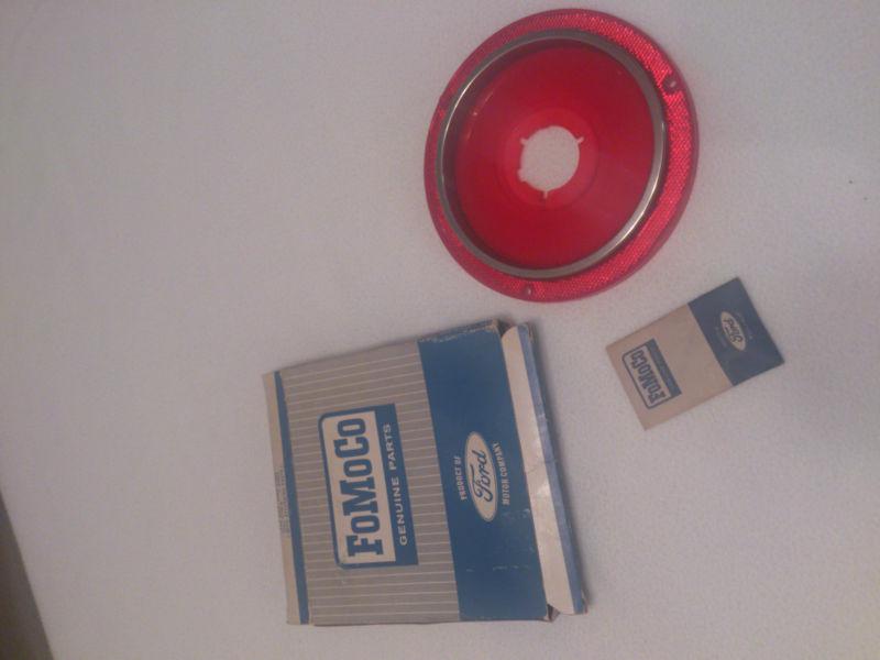 Nos 62 galaxie 500 tail light lense and reverse lamp kit with hardware 