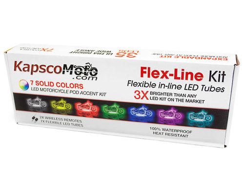 7 color led flex-line for harley davidson softail night train deluxe flstni