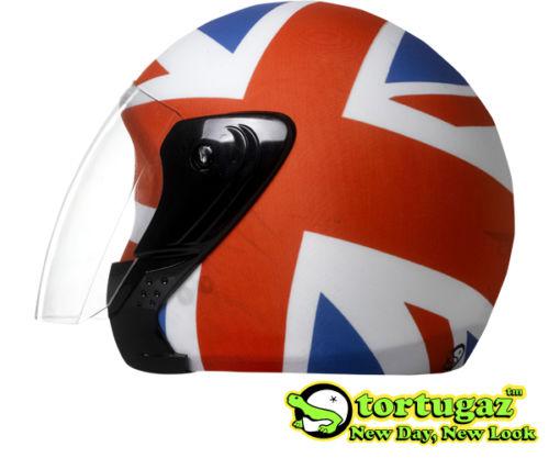 Union jack mondial world cup open face fashion helmet cover free shipping