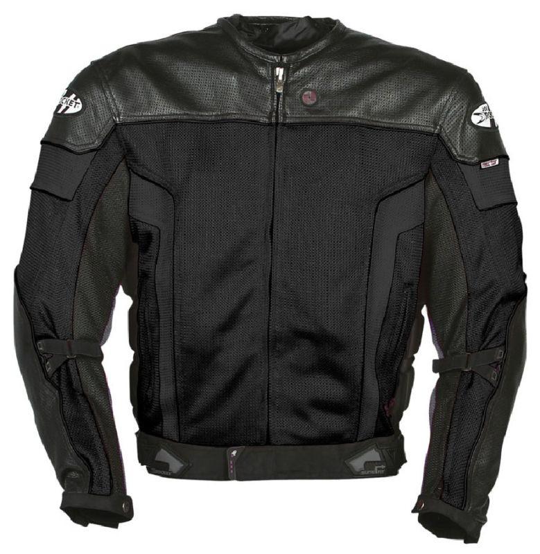 Joe rocket black reactor 2.0 motorcycle jacket xl