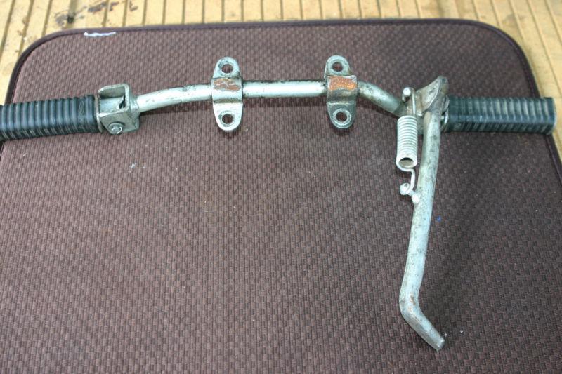 "vintage" foot peg assembly (w/stand) for your 1969/70 honda z50 mini-trail