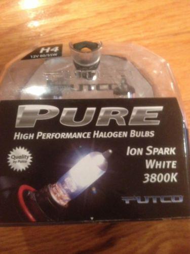 Putco high performance halogen bulbs ion spark white h4 3800k