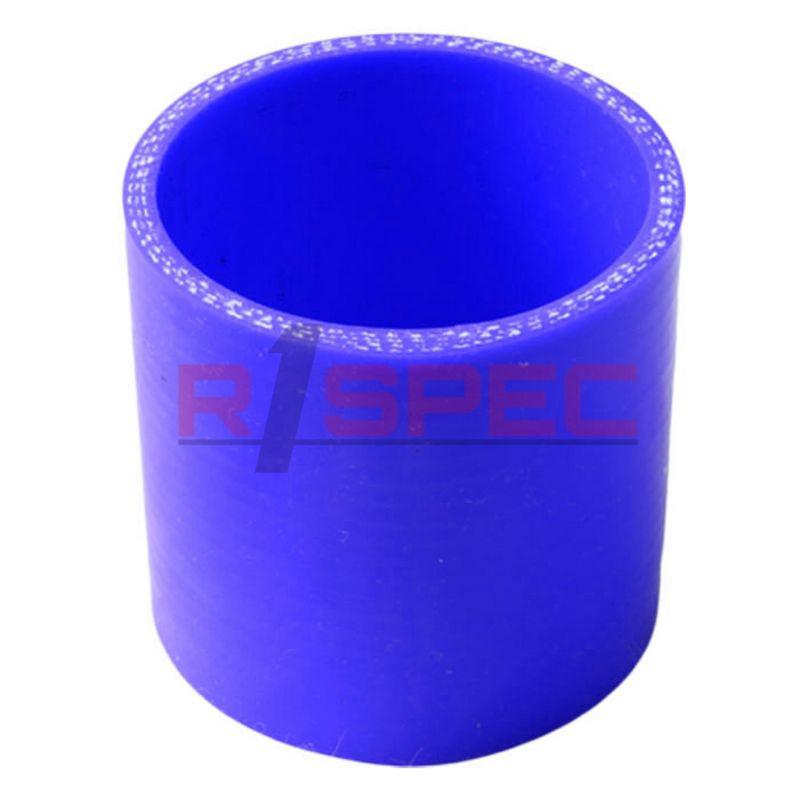 Universal 70mm 2.75'' 3 ply straight blue silicone hose coupler intake outlet bl