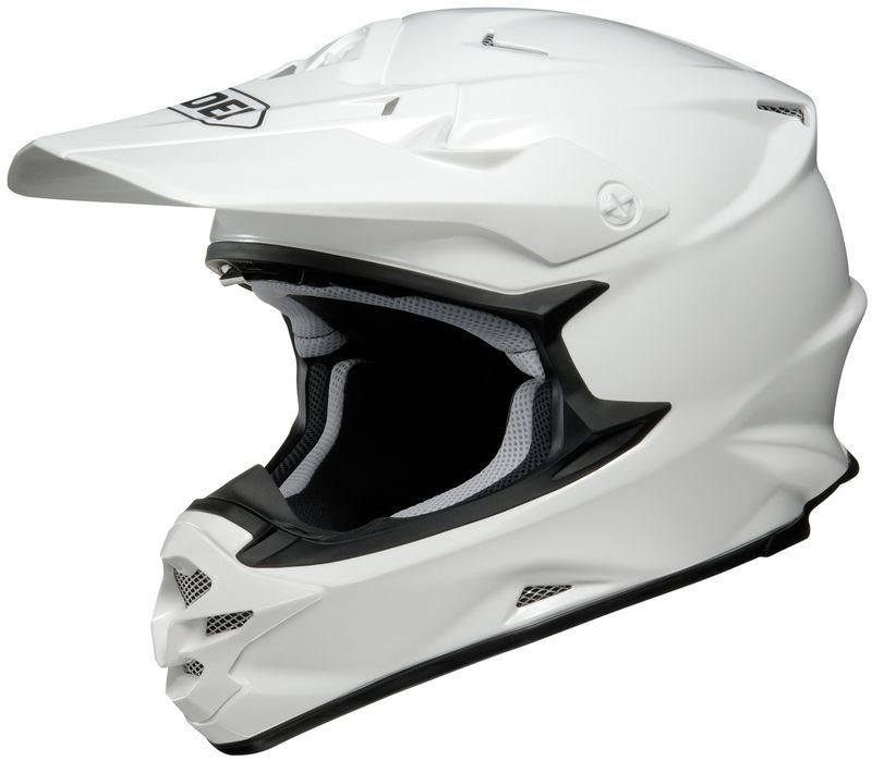 Free 2-day shipping! shoei vfx-w white off-road helmet dirtbike atv motocross mx