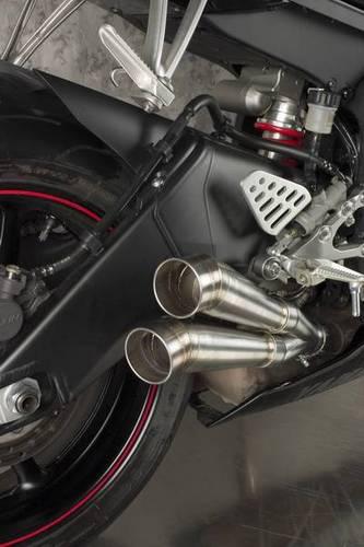 Yamaha r6 06-13 speedpro exhaust motogp twincan slipon muffler can