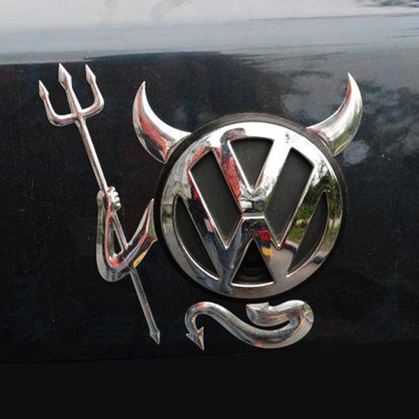 3d devil decal sticker car emblem for toyota skoda bmw honda nissan vw mazda